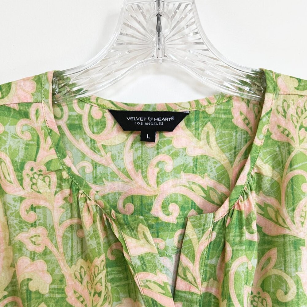 NWOT Velvet Heart Stilla Jacobean Floral Dress - Picture 8 of 10